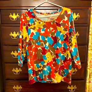 3/4 length sleeve top